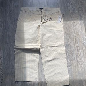 Brand new straight fit chino crops size 8